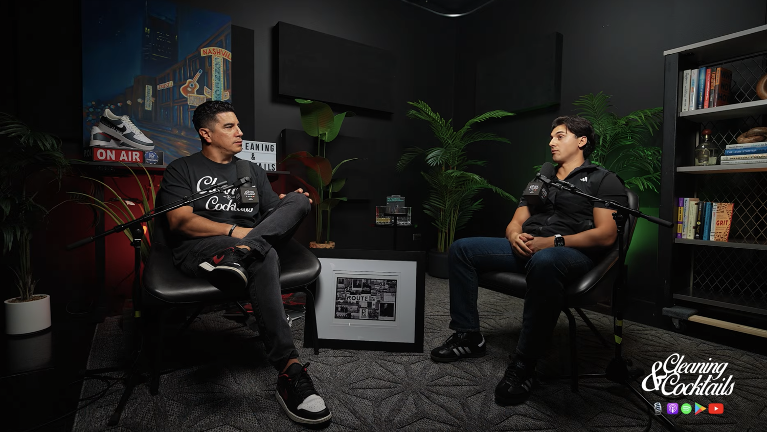 Matt Christou with Ricardo Regalado on the Cleaning & Cocktails podcast